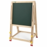 Мольберт растущий BRAUBERG KIDS для мела и магнитно-маркерный 38x37 см