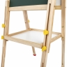 Мольберт растущий BRAUBERG KIDS для мела и магнитно-маркерный 38x37 см