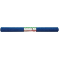 Бумага крепированная Greenwich Line, 50*250см, 32г/м2, темно-синяя, в рулоне