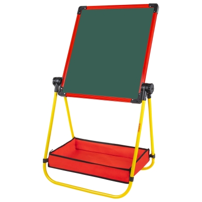 Мольберт растущий ПИФАГОР для мела и магнитно-маркерный 47x52 см поворотный на 360 градусов