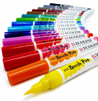 Набор акварельных маркеров Ecoline Brush Pen 15 цветов
