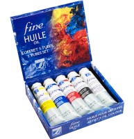 Набор масляных красок Fine LeFranc&Bourgeois 5 цветов в тубах 40 мл