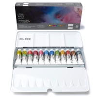 Набор акварельных красок Winsor&Newton Professional 12 цветов в тубах 5 мл