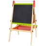 Мольберт растущий 3 в 1 BRAUBERG KIDS для мела и магнитно-маркерный 48x43 см