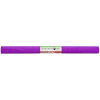 Бумага крепированная Greenwich Line, 50*250см, 32г/м2, ярко-сиреневая, в рулоне