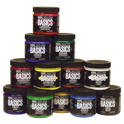 Краска акриловая Liquitex Basics №416 оксид желтый 946 мл