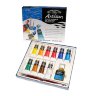 Набор масляных красок Artisan Winsor&Newton 10 цветов, кисти, разбавитель купить в магазине Альберт Мольберт с доставкой по всему миру