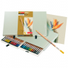 Пастельные карандаши Pastel Design Bruynzeel набор 48 цвета в выдвижном кейсе купить в магазине для художников Альберт Мольберт с доставкой по РФ и СНГ
