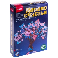 Набор для плетения из бисера и пайеток - Дерево счастья Lori "Инь-ян"