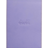Блокнот Rhodiarama в клетку кожаная обложка ирис А6 / 80 листов / 80 гм купить в художественном магазине Альберт Мольберт