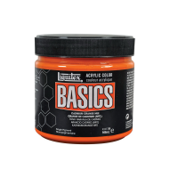 Краска акриловая Liqiutex Basics №720 кадмий оранжевый имит 946 мл