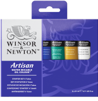 Набор масляных красок Artisan Winsor&Newton 6 цветов в тубах по 21 мл