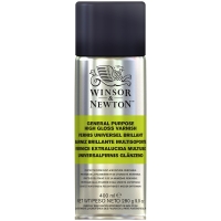 Лак универсальный Winsor Newton высокоглянцевый для масла и акрила аэрозоль 400 мл