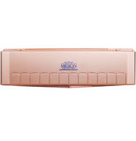 Набор акварельных красок Mijello Mission Gold Pan Watercolor 24 цвета в кюветах в кейсе