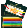 Цветные карандаши Faber Castell Polychromos набор из 12 цветов (Полихромос Фабер Кастел) купить в магазине для художников и скетчеров Альберт Мольберт