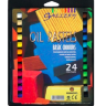 Пастель Mungyo Gallery Oil Pastel масляная круглая 24 цвета (основные) в блистере купить в художественном магазине Альберт Мольберт с доставкой по всему миру