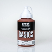 Краска акриловая Liquitex Basics №127 сиена жженая 400 мл