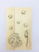 Панно заготовка для декорирования Timberlicious 3 25х12 см