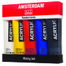 Набор акриловых красок Amsterdam Standard Series Mixing 5 цветов в тубах 120 мл купить в магазине для художников Альберт Мольберт с доставкой по миру