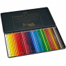 Цветные карандаши Faber Castell Polychromos набор из 36 цветов в металлическом кейсе купить в магазине товаров для рисования Альберт Мольберт