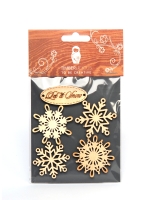 Набор заготовок для декорирования Winter 11 фанера Timberlicious 10х14 см