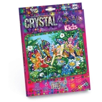 Алмазная мозаика Danko toys "Crystal Mosaic Kids. Феи 2", европодвес