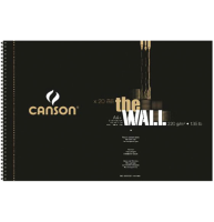 Альбом для маркеров Canson The Wall двусторонней бумагой А3 / 30 листов / 220 гм