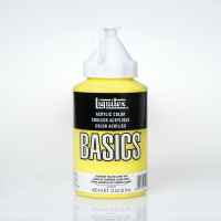 Краска акриловая Liquitex Basics №160 кадмий светлый желтый 400 мл