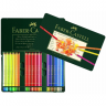Цветные карандаши Faber Castell Polychromos набор из 60 цветов в фирменном чехле купить в магазине художественных товаров Альберт Мольберт
