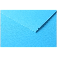 Цветная бумага универсальная Tulipe ClaireFontaine бирюзовая 50х65 см / 25 листов / 160 гм