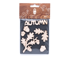 Набор заготовок для декорирования Autumn 2 фанера Timberlicious 10х14 см