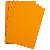 Цветная бумага 500*650мм., Clairefontaine "Etival color", 24л., 160г/м2, желтое солнце, легкое зерно, хлопок