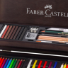 Набор художественных карандашей и пастели Faber-Castell Art & Graphic Compendium 54 шт в кейсе купить в художественном магазине Альберт Мольберт с доставкой по РФ и СНГ