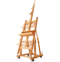 Мольберт студийный "Трансформер" из бука с регулировкой наклона Малевичъ МЛ-06