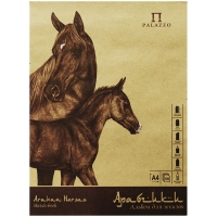 Блокнот для эскизов 50л. А4 Лилия Холдинг "Арабчики", на пружине, 70г/м2, бумага-крафт