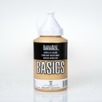 Краска акриловая Liquitex Basics №234 золото 400 мл
