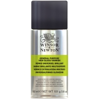 Лак высокоглянцевый для масла Winsor Newton аэрозоль 150 мл