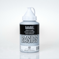 Краска акриловая Liquitex Basics №236 серебро 400 мл