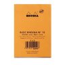 Блокнот оранжевый в линейку Rhodia Basics мягкая обложка А5 / 80 листов / 80 гм купить в художественном магазине Альберт Мольберт