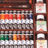 Масляные краски Van Gogh Oil Colour Expert Box эксперт-набор 26 цветов, кисти, связующие и палитра в этюднике купить в художественном магазине Альберт Мольберт с доставкой по РФ и СНГ