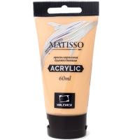 Акриловая краска глянцевая Matisso Малевичъ 127 неаполитанская жёлтая в тубе 60 мл