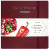 Скетчбук для графики Graf Art Малевичъ красный 19х19 см / 20 листов / 150 гм купить в художественном магазине Альберт Мольберт с доставкой по всему миру