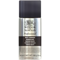 Лак матовый для масла и акрила Winsor Newton "Professional" аэрозоль 150 мл