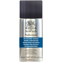 Лак ретушный глянцевый Winsor Newton "Professional" для масла и акрила аэрозоль 150 мл