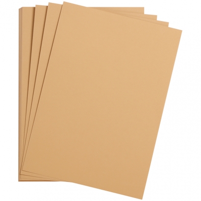 Цветная бумага 500*650мм., Clairefontaine "Etival color", 24л., 160г/м2, кэмел, легкое зерно, хлопок