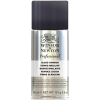 Лак глянцевый Winsor Newton "Professional" покрывной для масла и акрила аэрозоль 150 мл
