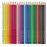Набор цветных карандашей Faber Castell Colour Grip 36 цветов  купить в магазине Альберт Мольберт с доставкой по всему миру