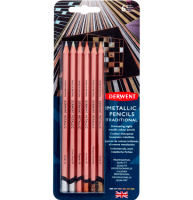Набор цветных карандашей Metallic Traditional 6 цветов в блистере