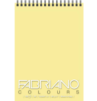Блокнот с жёлтой бумагой Fabriano Colours для зарисовок А6 / 100 листов / 80 гм