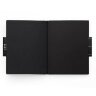 Скетчбук с чёрной бумагой Малевичъ Graf Art Total Black книжка А5 / 80 листов / 150 гм купить в художественном магазине Альберт Мольберт с доставкой по всему миру